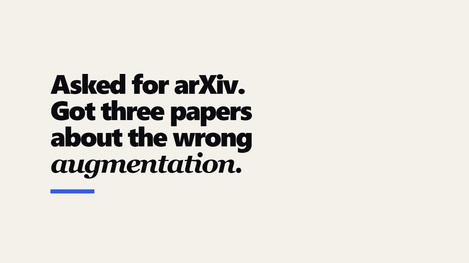 arXiv API for Paper Search: Three of Twenty Results Were Off Topic