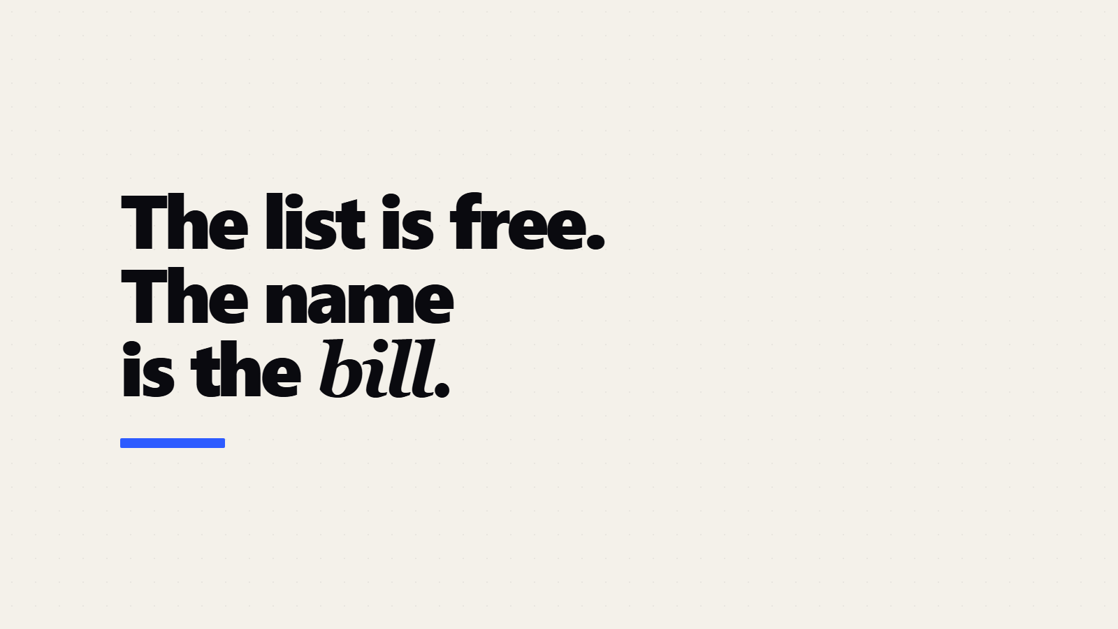 B2B Prospecting Tool by API: The List Is Free, the Name Is the Bill
