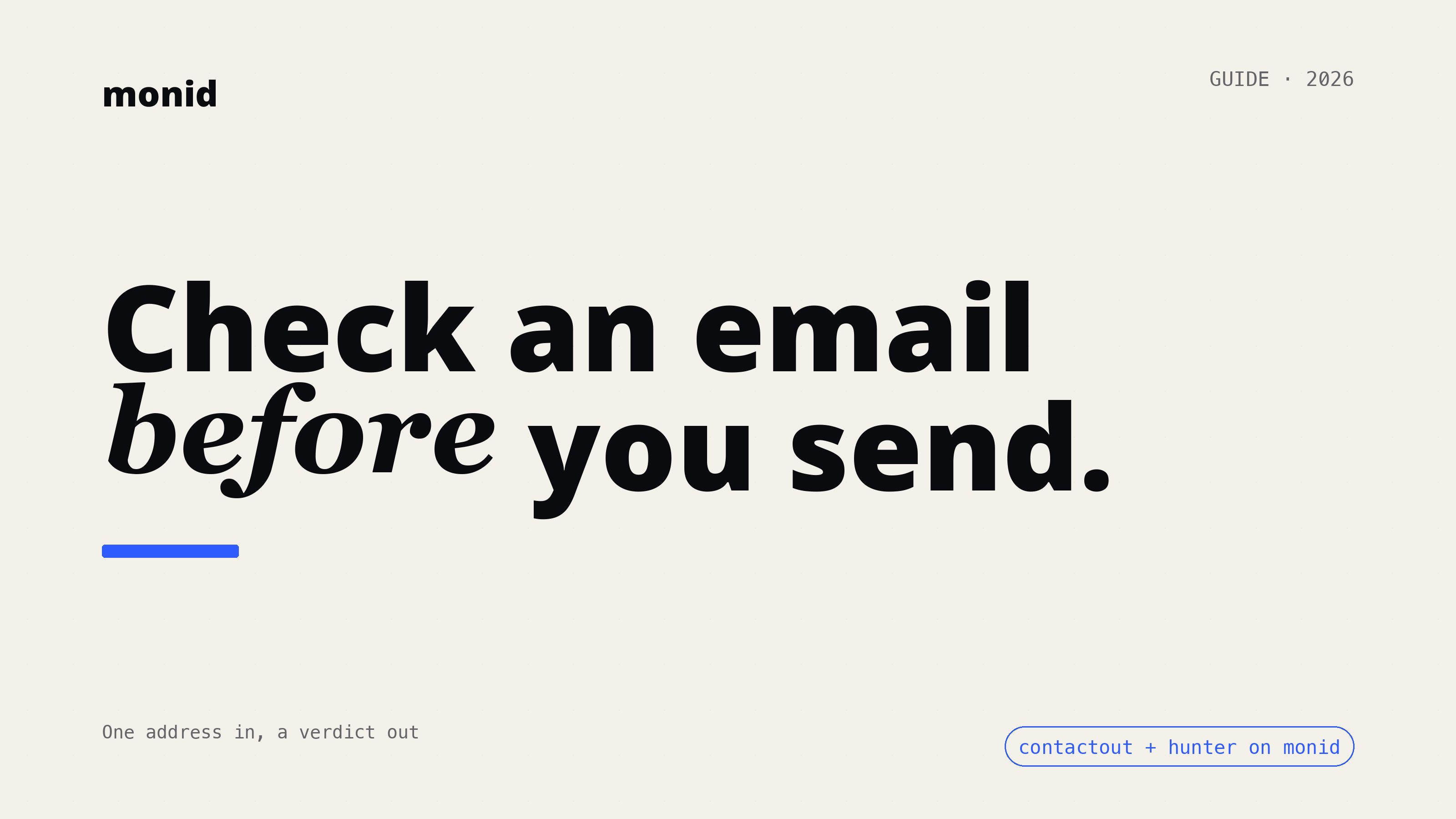 How to Set Up an Email Validation API in 5 Minutes