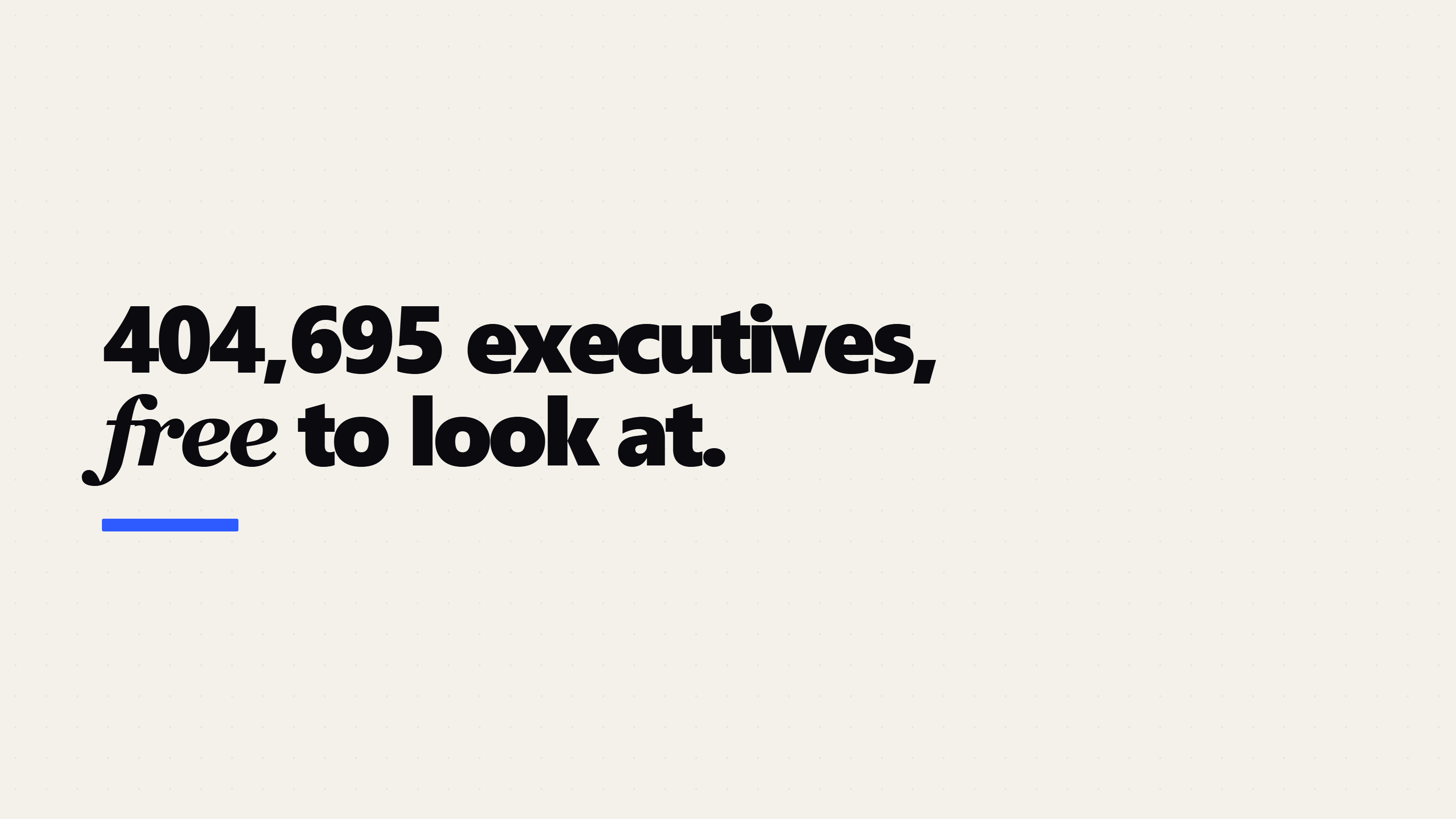 Extracting Leadership Contact Information Without Paying to Look