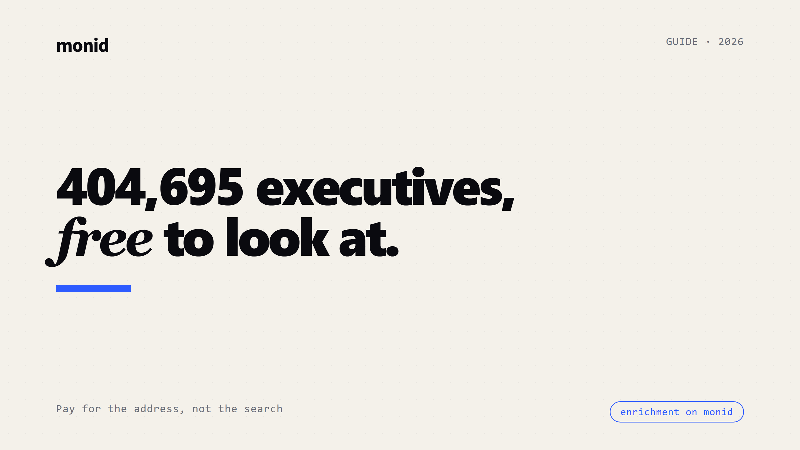 Extracting Leadership Contact Information Without Paying to Look