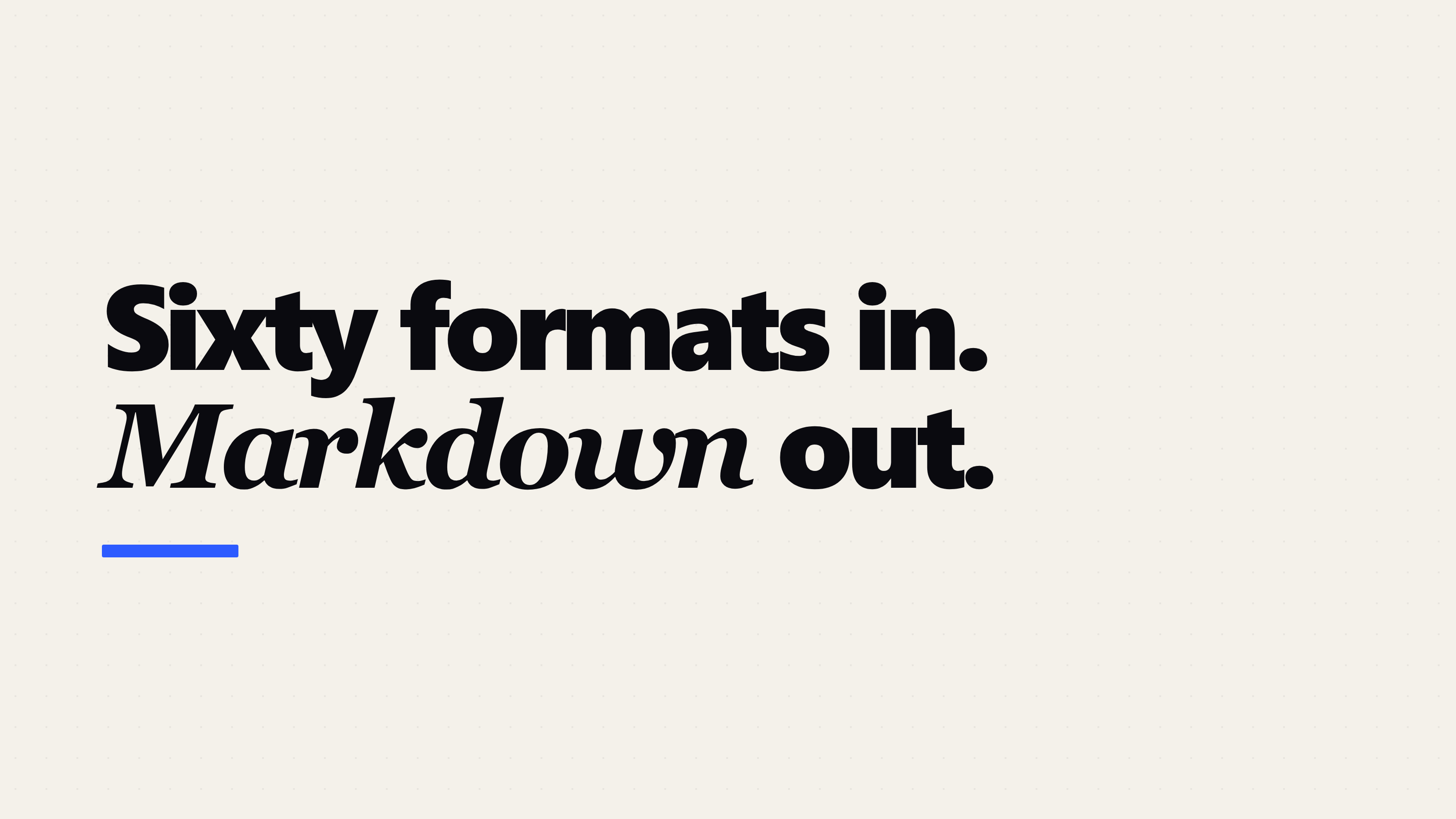 Ingesting Mixed Documents for LLM Embedding: PDF to Markdown