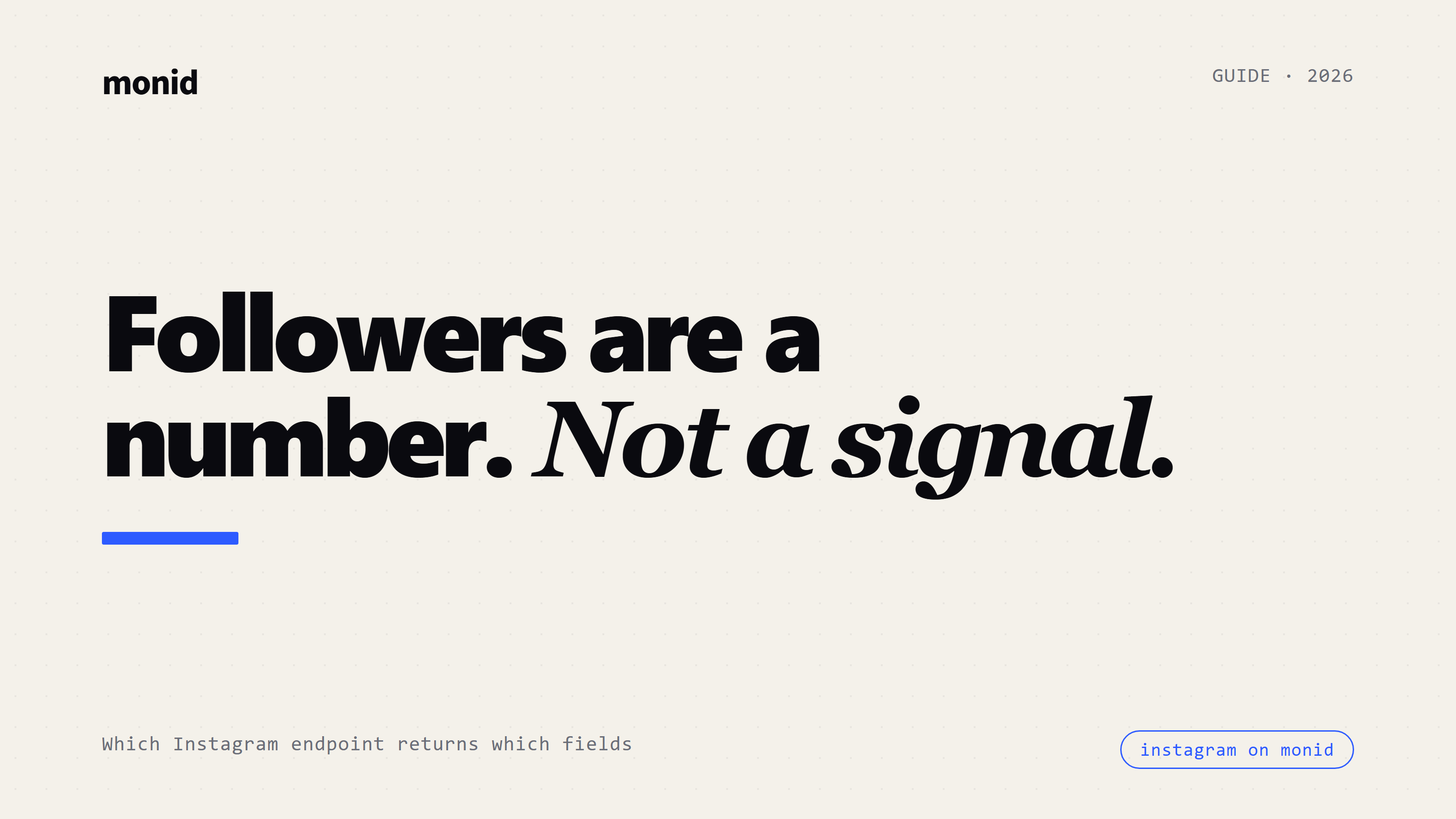 Instagram Follower and Engagement Data: Which API in 2026?