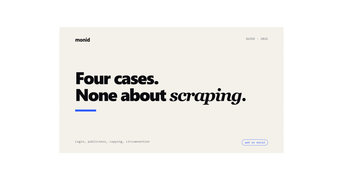 Is web scraping legal? What the rulings actually say