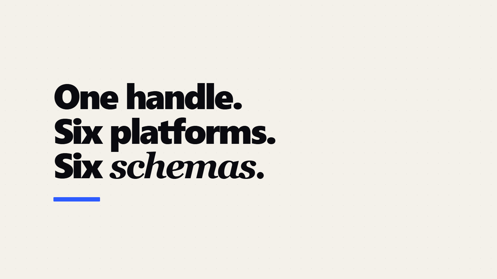 Social Searcher by API: One Username, Six Platforms, Six Schemas