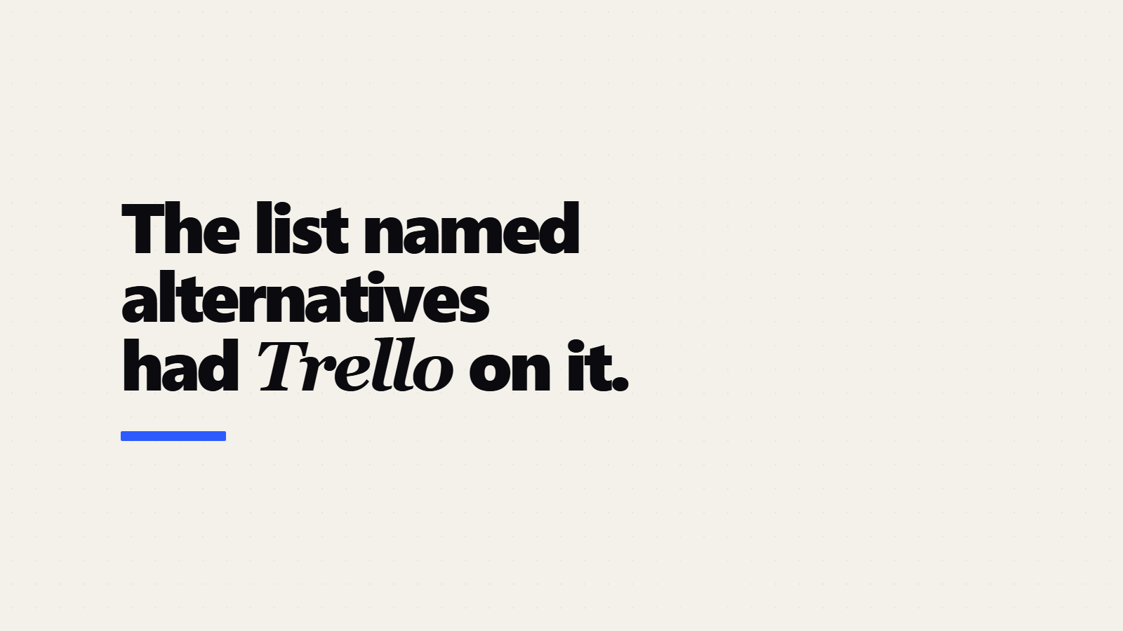 Zapier Alternatives: The Directory's Own List Had Trello On It