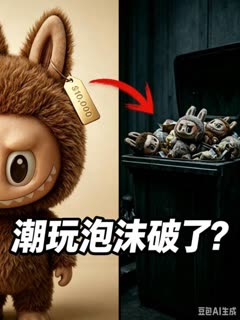 WeChat Channels: 曾炒到上万的Labubu，如今跌到几十块！